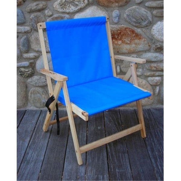 Blue Ridge Chair Works Blue Ridge Chair Works XLDC10WA XL Deck Chair - Atlantic Blue XLDC10WA